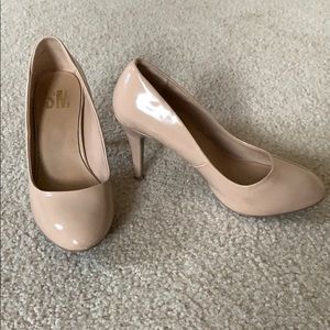 Nude Patent Leather Heels